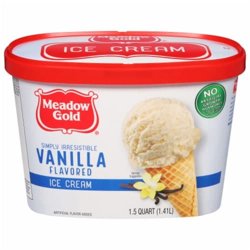 Meadow Gold Vanilla Ice Cream Tub
