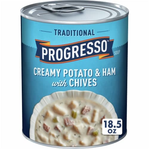 Progresso Traditional Creamy Potato And Ham With Chives Soup