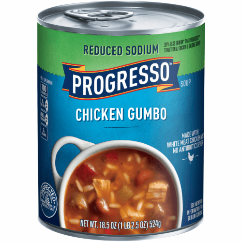 Progresso Reduced Sodium Soup, Chicken Gumbo