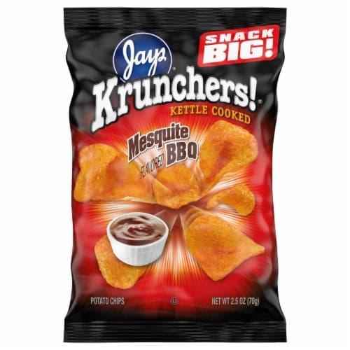 Jays Mesquite Bbq Kettle Cooked Krunchers!