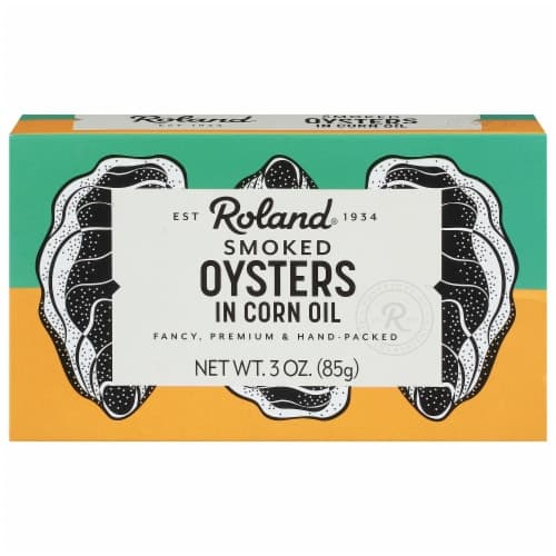 Roland Smoked Oysters In Corn Oil