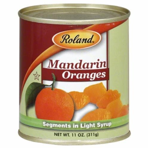 Roland Oranges, Mandarin, Segments In Light Syrup