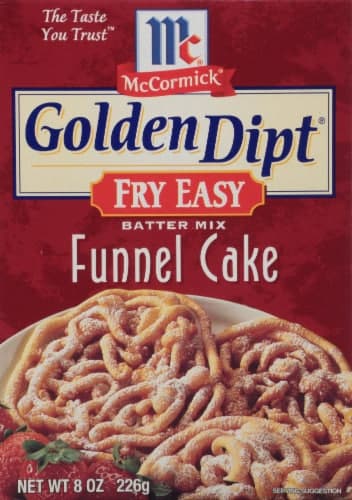 Mccormick Golden Dipt Fry Easy Funnel Cake Batter Mix