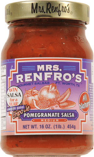 Mrs. Renfro'S Gourmet Salsas Pomegranate Salsa With Chipotle Medium