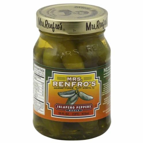 Mrs Renfros Jalapeno Peppers, Whole