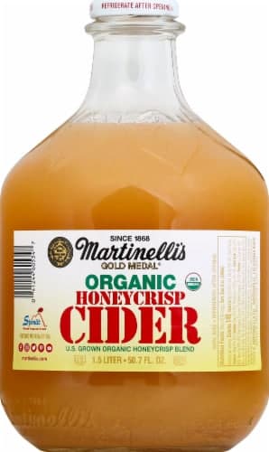 Martinelli'S Gold Medal Organic Honeycrisp Cider. Oz.