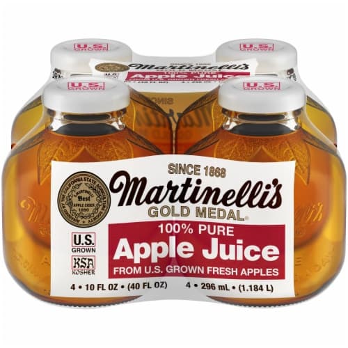 Martinellis Gold Medal 100% Juice Pure Apple