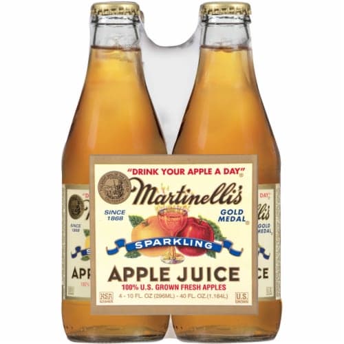 Martinelli'S Gold Medal Sparkling Apple Juice