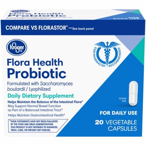Kroger Flora Health Probiotic Vegetarian Capsules