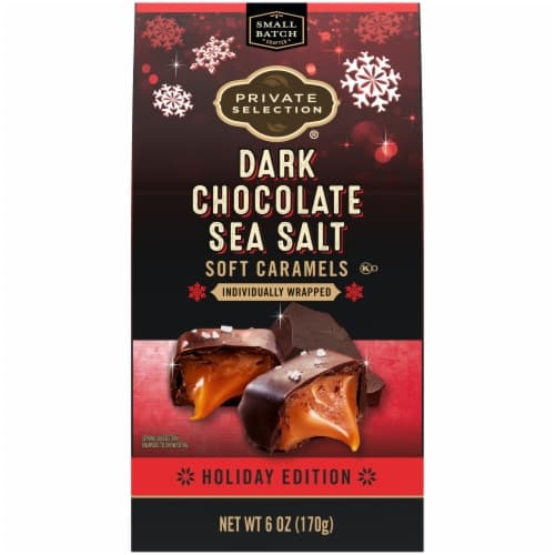 Private Selection Dark Chocolate Sea Salt Soft Caramels