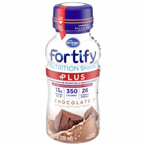 Kroger Fortify Plus Chocolate Nutrition Shake