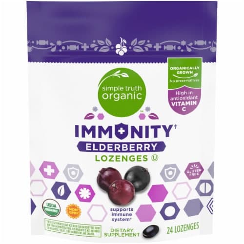 Simple Truth Organic Immunity Elderberry Lozenges