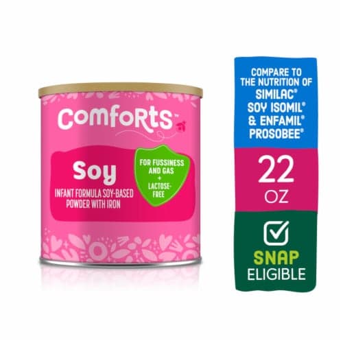 Comforts Stage 1 Soy Powder With Iron Baby Formula