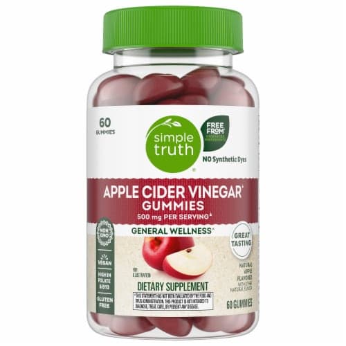 Simple Truth Apple Cider Vinegar Gummies With Folate And Vitamin B