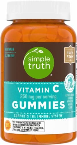 Simple Truth Orange Flavored Vitamin C Gummies