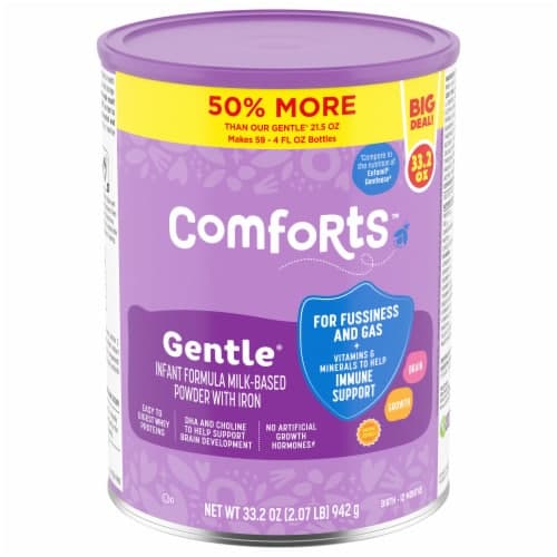 Comforts Gentle Milk Based Infant Formula Powder Value Size