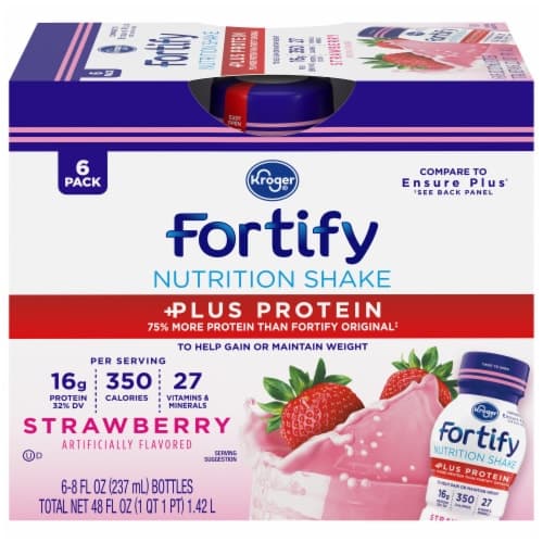 Kroger Strawberry Nutrition Shake