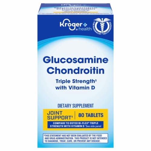 Kroger Glucosamine Chondroitin Triple Strength With Vitamin D