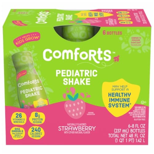 Comforts Strawberry Pediatric Shake Multipack