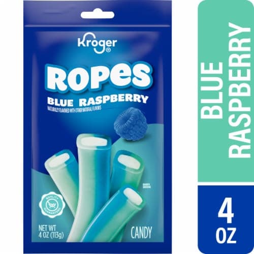 Kroger Blue Raspberry Soft & Chewy Ropes Candy