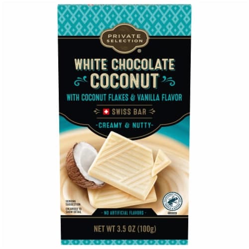 Private Selection White Chocolate Coconut Swiss Bar