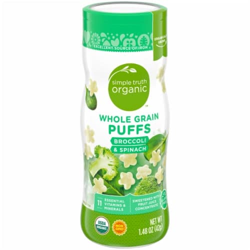 Simple Truth Organic Broccoli & Spinach Whole Grain Puffs