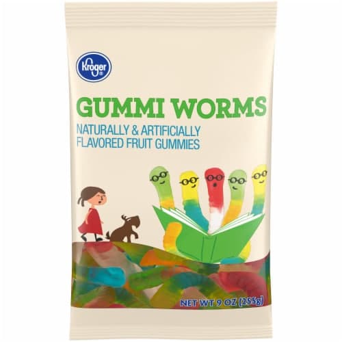 Kroger Gummi Worms Fruit Gummies