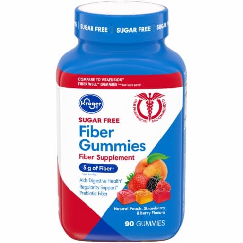 Kroger Sugar Free Fiber Gummies