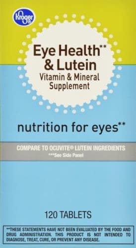 Kroger Vision Multivitamin