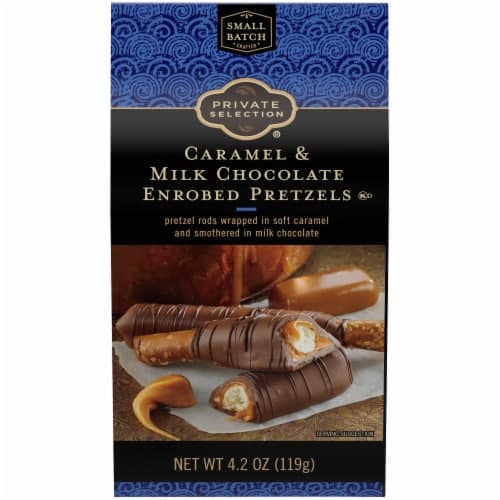 Private Selection Caramel & Milk Chocolate Enrobed Pretzels