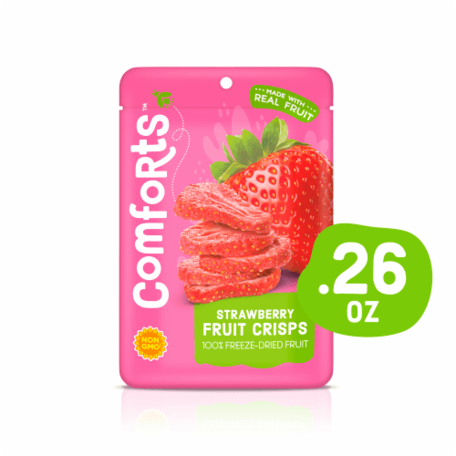 Comforts Strawberry Fruit Crisps Snack
