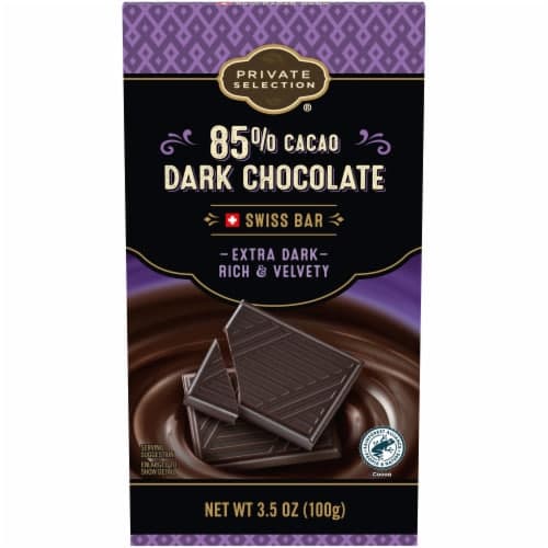 Private Selection 85% Cacao Dark Chocolate Swiss Candy Bar