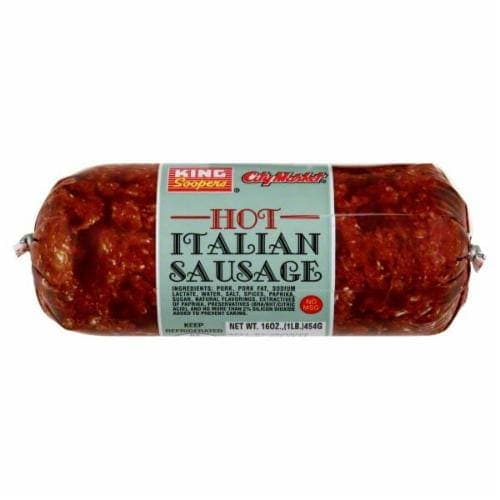 King Soopers City Market Hot Italian Sausage
