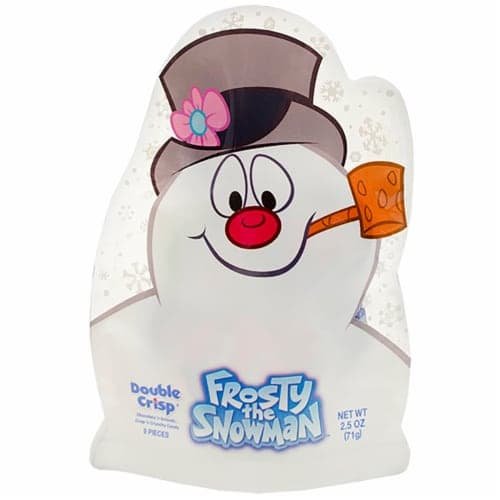 Palmer Frosty The Snowman Double Crisp Chocolate Holiday Candy
