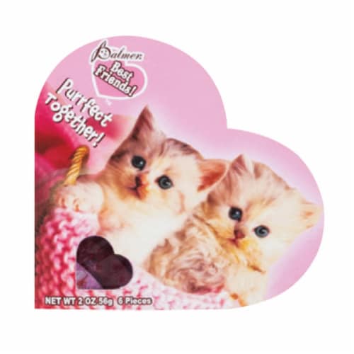 Palmer Best Friends! Chocolaty Hearts With Creamy Fudge Centers