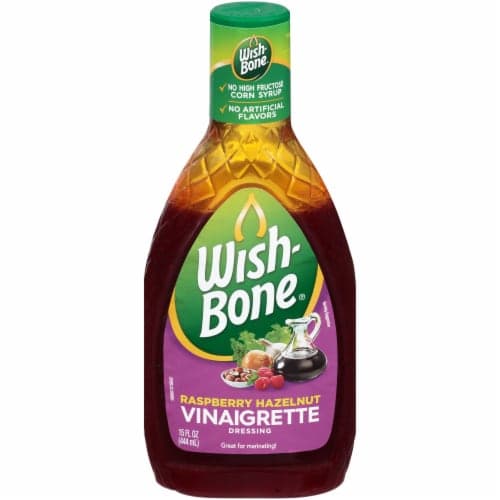 Wish-Bone Dressing, Raspberry Hazelnut Vinaigrette