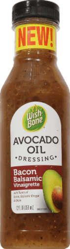 Wish-Bone Bacon Balsamic Vinaigrette Avocado Oil Dressing. Oz. Plastic