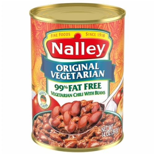 Nalley Original Vegetarian 99% Fat Free Chili With Beans