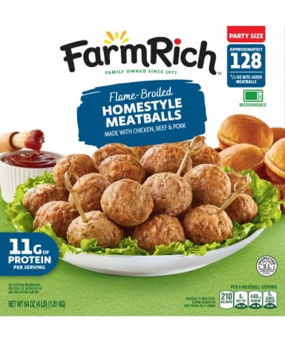 Farm Rich Three Meat Homestyle Meatballs