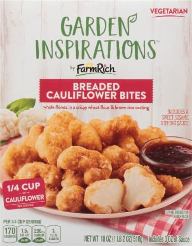 Farm Rich Garden Inspirations Cauliflower Bites With Sweet Sesame Dipping Sauce