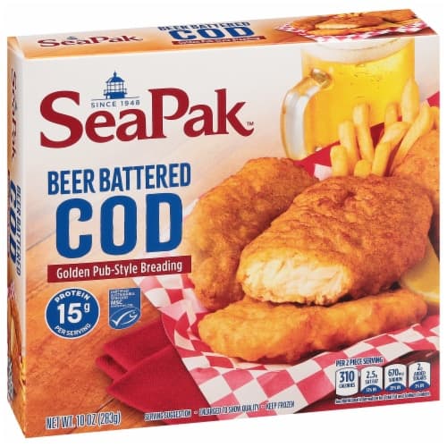 Seapak Cod Beer Battered - 0.