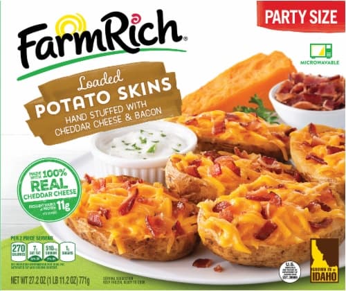 Farm Rich Loaded Potato Skins Party Size