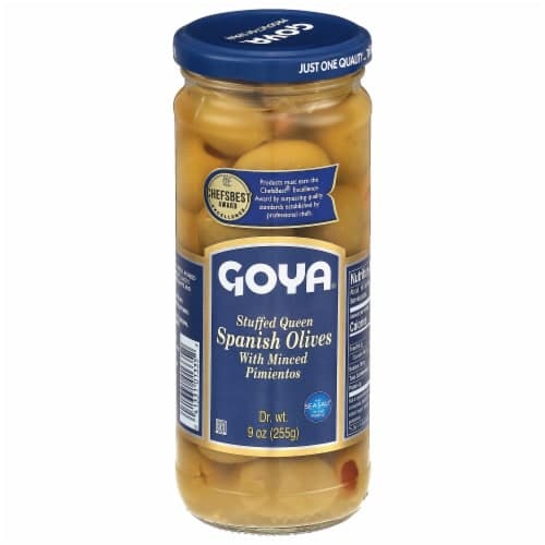 Goya Olives Queen Spanish Stuffed With Minced Pimientos