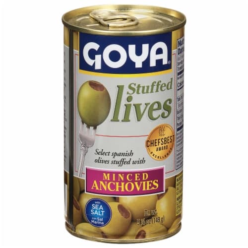 Goya Olives Stuffed W/Anchovy