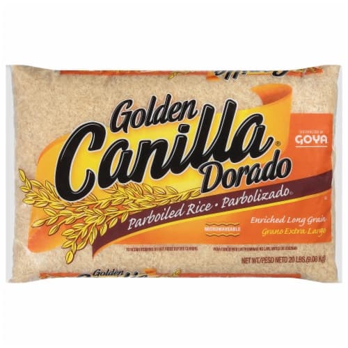 Goya Rice Canilla Golden Dorado Parboiled Enriched Long Grain Bag