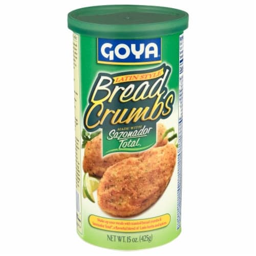 Goya Bread Crumbs Latin Style With Sazonador