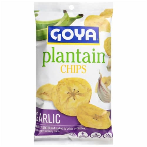 Goya Plantain Chips Garlic