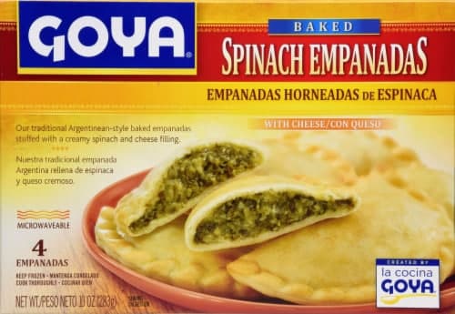 Goya Empanadas Baked Spinach