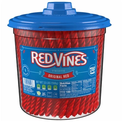 Red Vines Twists, Original Chewy Licorice Bulk Candy