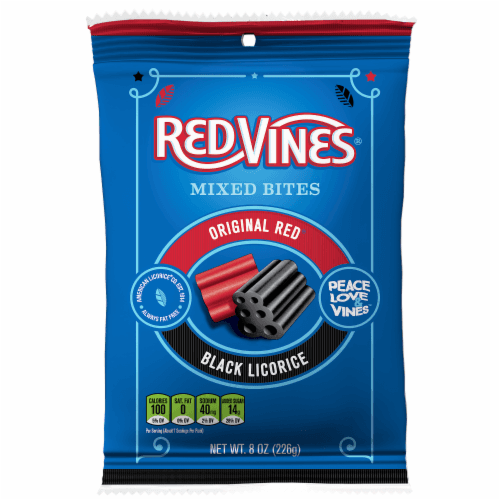 Red Vines Original Red & Black Licorice Mixed Bites